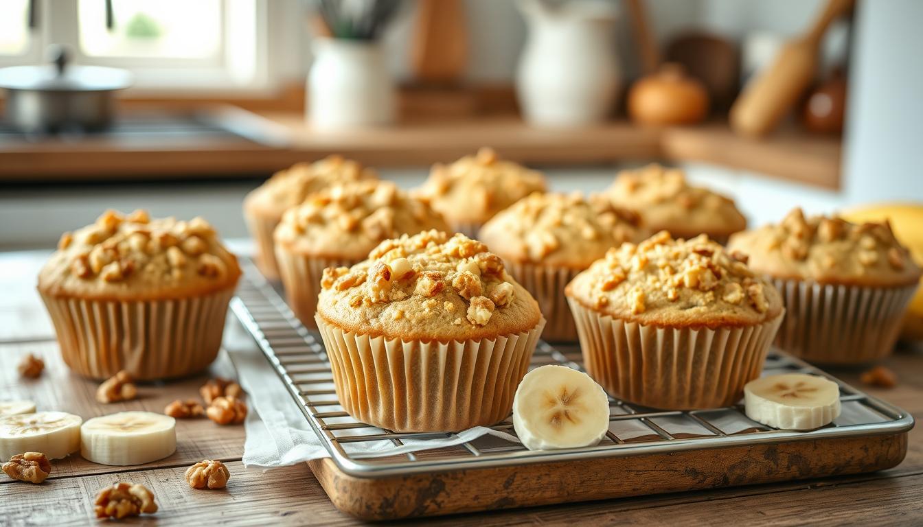 easy banana nut muffin recipe using cake mix