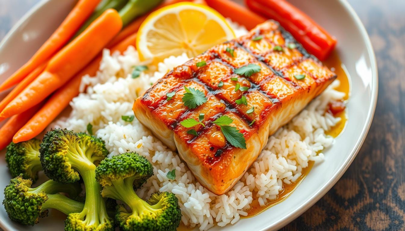 salmon and rice recipe