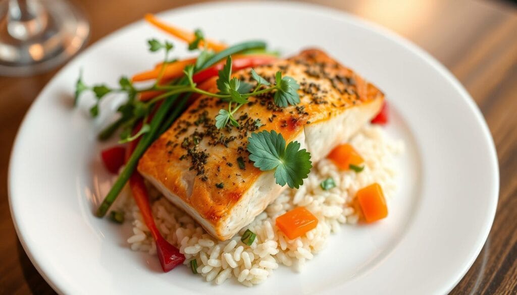 salmon rice recipe