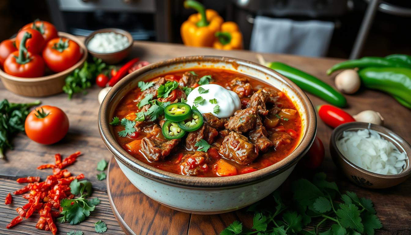 steak and beef chili recipe